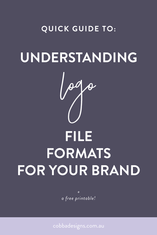 understanding your logo file formats for your brand header image using purple branding colours